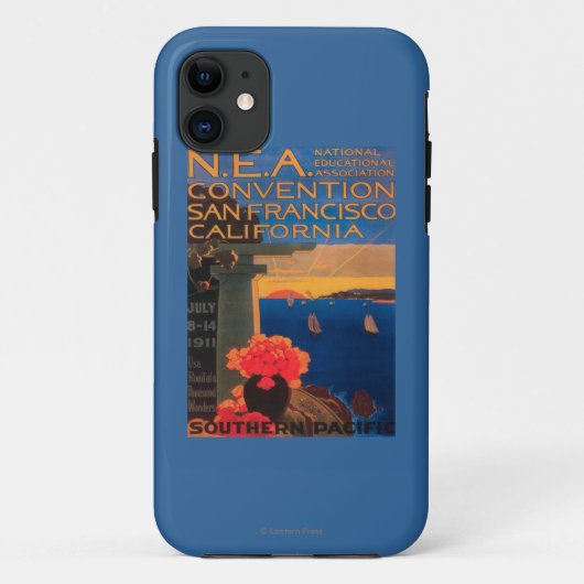 San Francisco, CaliforniaN.E.A. Conventie Case-Mate iPhone Case (Achterkant)