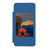 San Francisco, CaliforniaN.E.A. Conventie Incipio iPhone Portemonnee Hoesje (Voorkant Agenda)