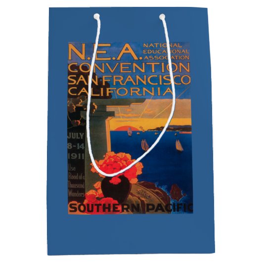 San Francisco, CaliforniaN.E.A. Conventie Medium Cadeauzakje (Voorkant)