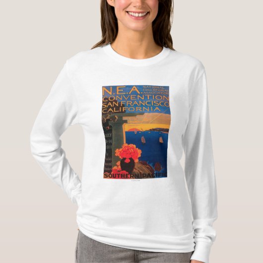 San Francisco, CaliforniaN.E.A. Conventie T-shirt (Voorkant)