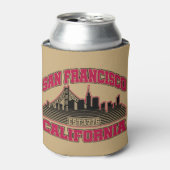 San Francisco, Californië Blikjeskoeler (Blikje Voorkant)