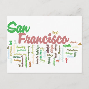 San Francisco, Californië Briefkaart