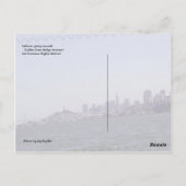 San Francisco, Californië Briefkaart (Achterkant)