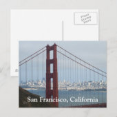 San Francisco, Californië Briefkaart (Voorkant / Achterkant)
