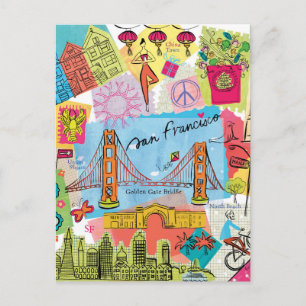 San Francisco, Californië Briefkaart