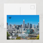 San Francisco Californië Briefkaart (Voorkant / Achterkant)
