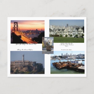 San Francisco Californië Briefkaart