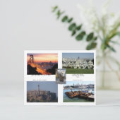 San Francisco Californië Briefkaart (Staand voorkant)