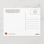 San Francisco Californië Briefkaart (Achterkant)