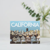 San Francisco, Californië, Briefkaart Verenigde St (Staand voorkant)