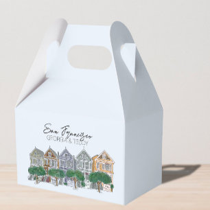 San Francisco, Californië Bruiloft welkomsttas Bedankdoosjes