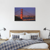 San Francisco, Californië Canvas Afdruk (Insitu (Slaapkamer))
