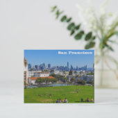 San Francisco, Californië, Dolores Park Briefkaart (Staand voorkant)