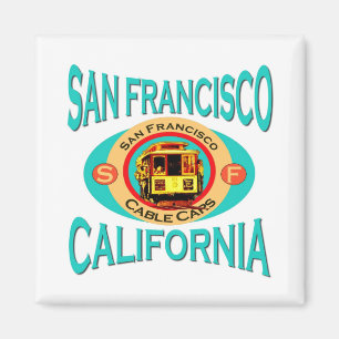 San Francisco Californië Gift Magneet
