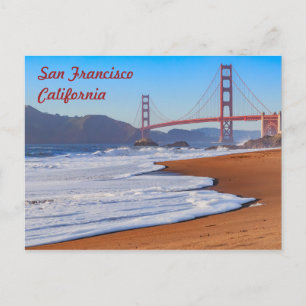 San Francisco Californië Golden Gate Bridge Briefkaart
