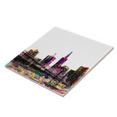 San Francisco, Californië in graffiti Tegeltje (Zijkant)