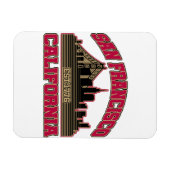 San Francisco, Californië Magneet (Horizontaal)