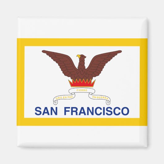 San Francisco Californië Magneet (Voorkant)