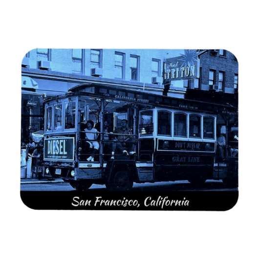San Francisco, Californië Magneet (Horizontaal)