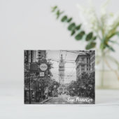 San Francisco, Californië, Market Street Briefkaart (Staand voorkant)