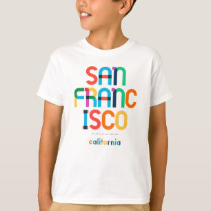 San Francisco Californië midden eeuw, Pop Art, T-shirt