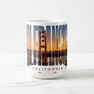 San Francisco Californië modern stadsgezicht Koffiemok