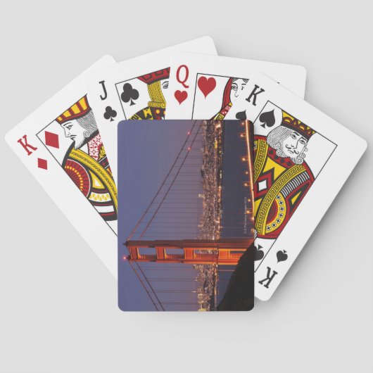 San Francisco, Californië Pokerkaarten (Achterkant)