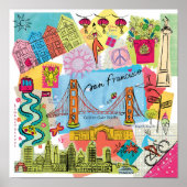 San Francisco, Californië Poster (Voorkant)