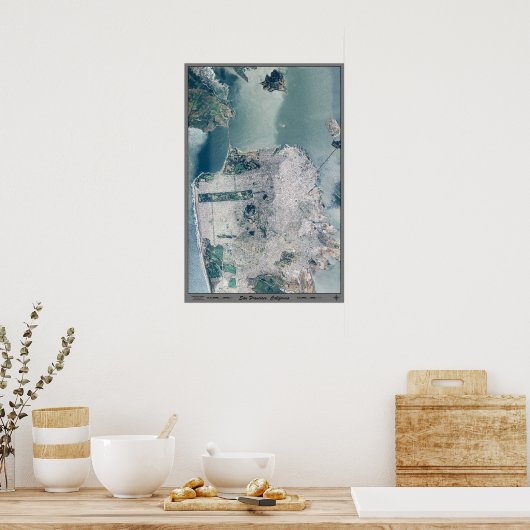 San Francisco, Californië-poster Poster (Keuken)