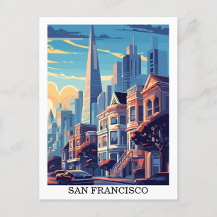 San Francisco, Californië: Reis Briefkaart