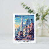 San Francisco, Californië: Reis  Briefkaart (Staand voorkant)
