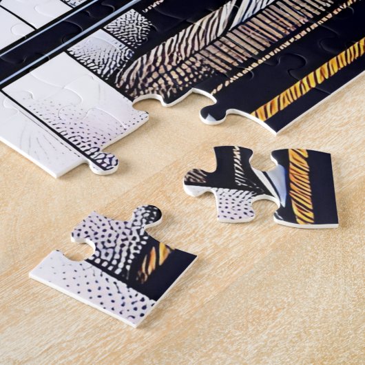 San Francisco, Californië Stripboek Style Art Legpuzzel (Zijkant)