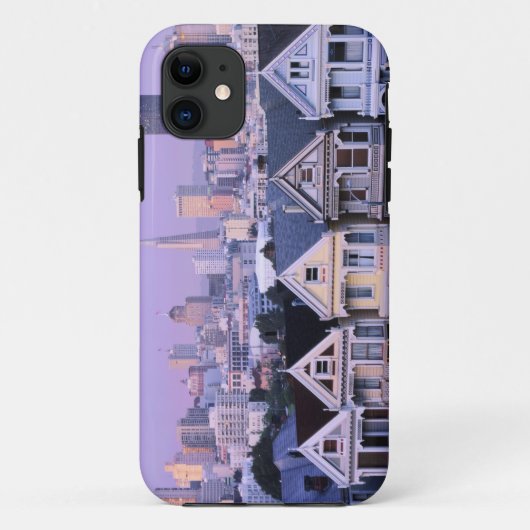 San Francisco, Californië. Uitzicht op Victoriaans Case-Mate iPhone Case (Achterkant)