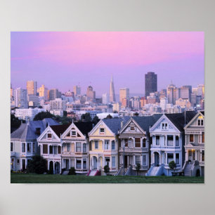 San Francisco, Californië. Uitzicht van het Victor Poster