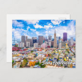 San Francisco, Californië, Verenigde Staten Briefkaart (Voorkant / Achterkant)