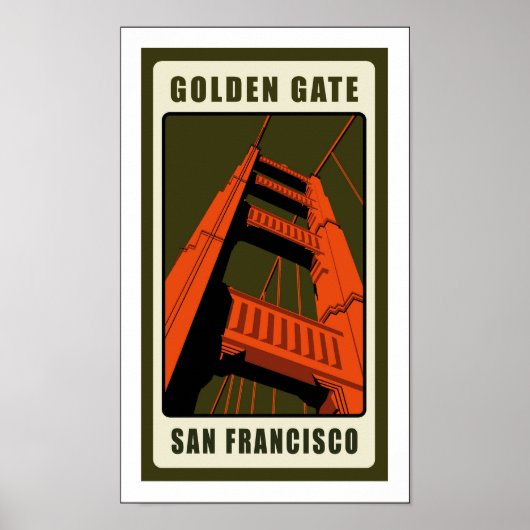 San Francisco, Californië, Verenigde Staten Poster (Voorkant)
