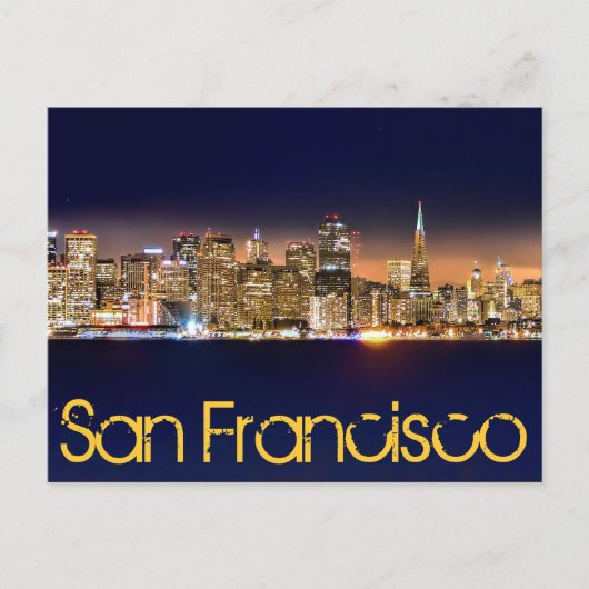 San Francisco, Californië, VS Briefkaart (Voorkant)