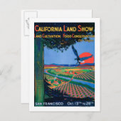 San Francisco, CaliforniëLand Show Briefkaart (Voorkant / Achterkant)