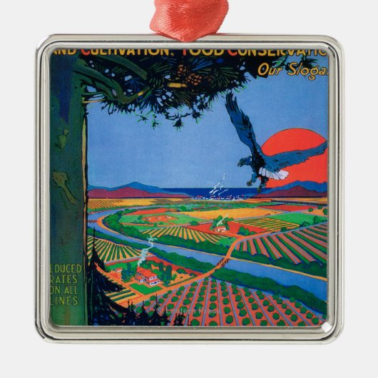 San Francisco, CaliforniëLand Show Metalen Ornament (Voorkant)