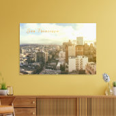 San Francisco Canvas Afdruk (Insitu (Woonkamer))