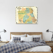 San Francisco Canvas Afdruk (Insitu (Slaapkamer))