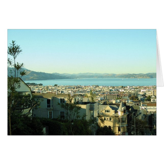 San Francisco Card (Voorkant Horizontaal)