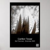 San Francisco Carillon Tower Poster (Voorkant)