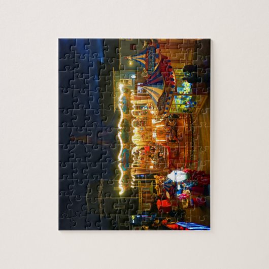 San Francisco Carousel Pier 39 #2 Jigzaag Puzzle Legpuzzel (Verticaal)