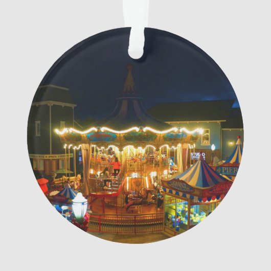 San Francisco Carousel Pier 39 #2 Ornament (achterkant)