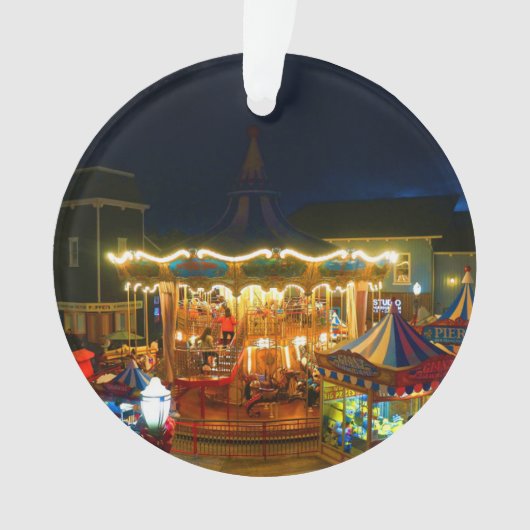 San Francisco Carousel Pier 39 #2 Ornament (voorkant)
