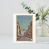 San Francisco, CAS-treetscène uit Chinatown Briefkaart (Staand voorkant)