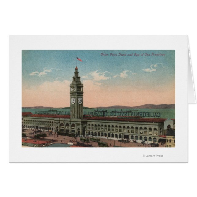 San Francisco, CAUnion Ferry Terminal Building (Voorkant Horizontaal)