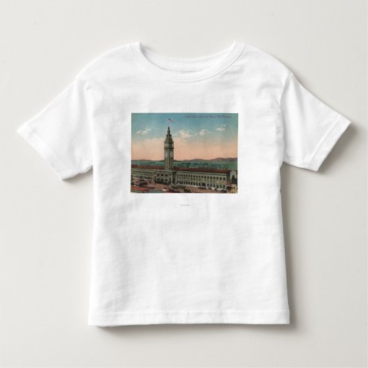 San Francisco, CAUnion Ferry Terminal Building Kinder Shirts (Voorkant)