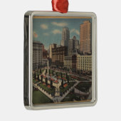 San Francisco, CAUnion Square Uitzicht Metalen Ornament (Rechts)